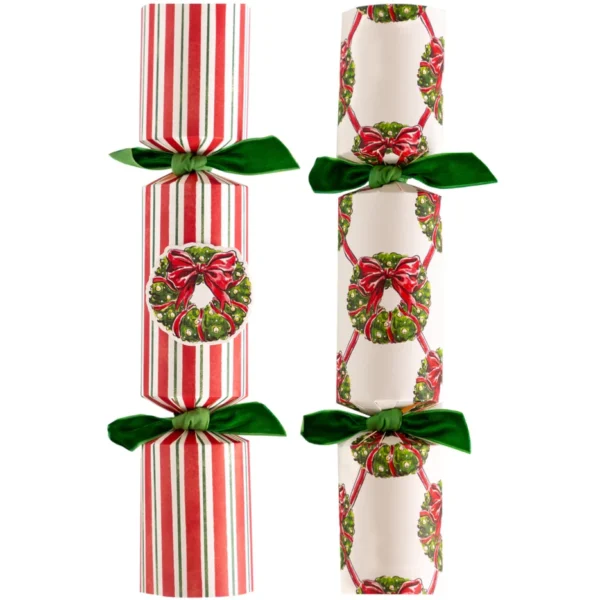 Hester & Cook Holiday Wreath Crackers