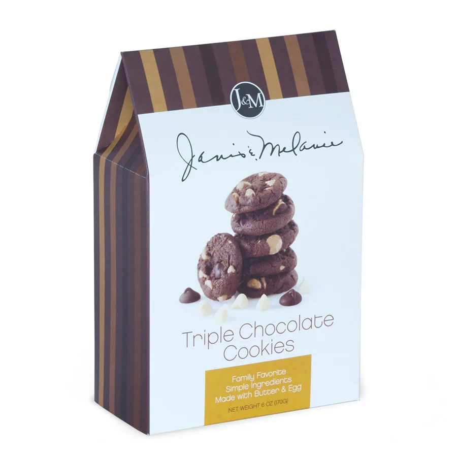 J&M Triple Chocolate Cookies