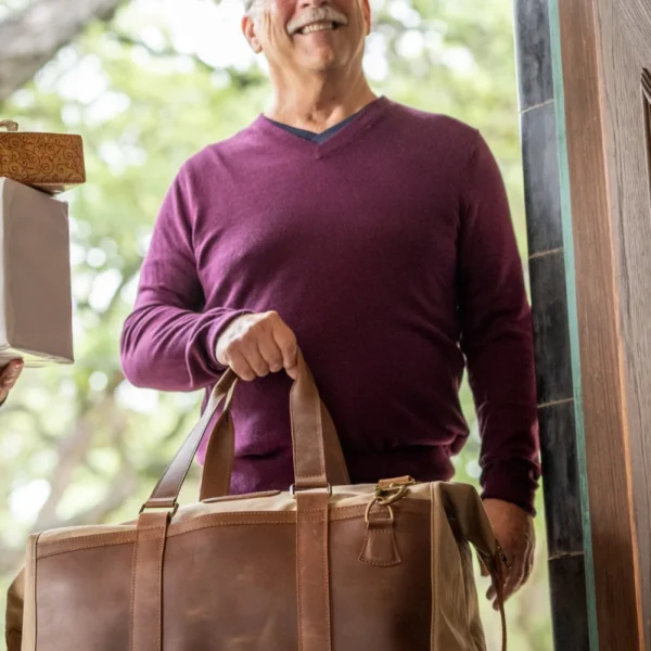 Jon Hart JH Duffel - Khaki2