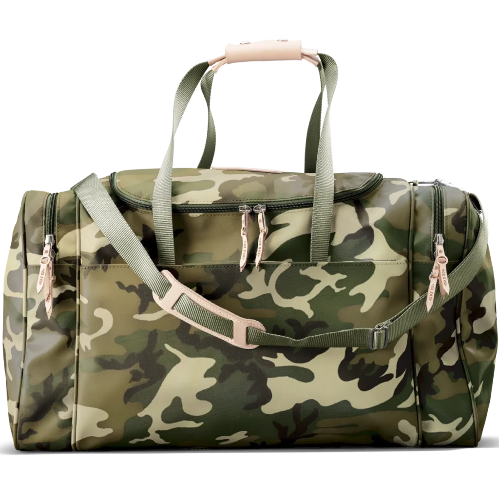 Jon Hart Large Square Duffel – Classic Camo