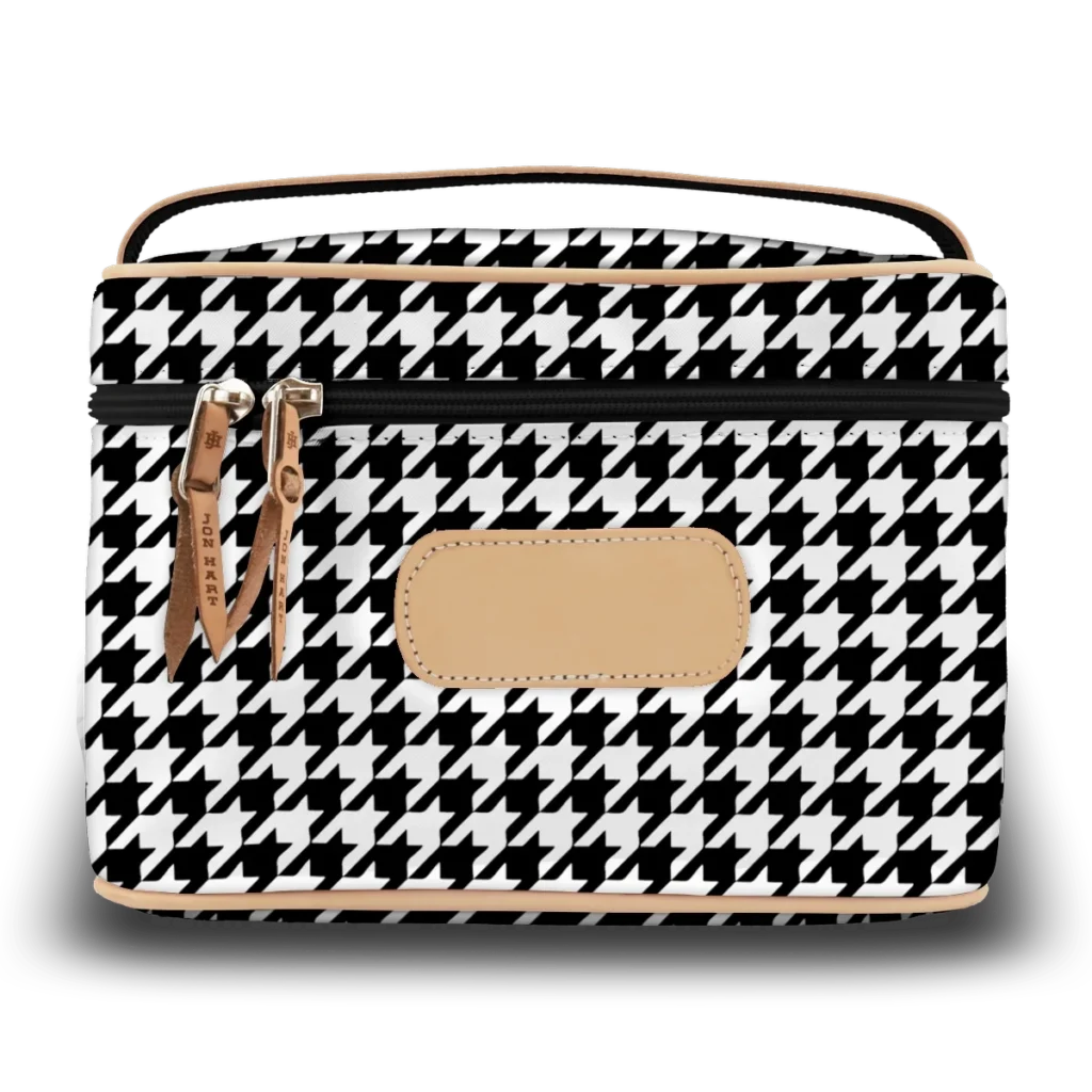 Jon Hart Makeup Case – Houndstooth