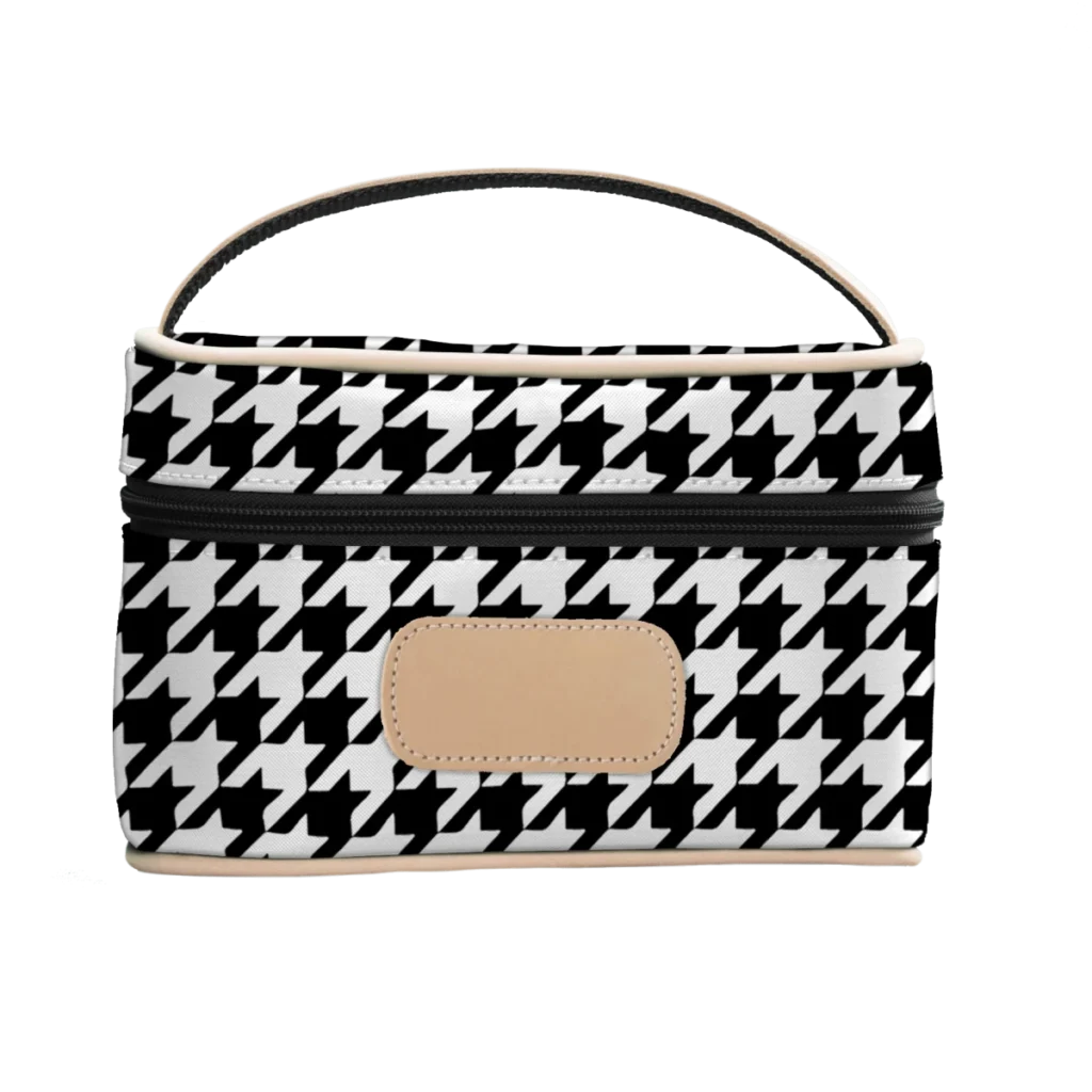 Jon Hart Mini Makeup Case - Houndstooth