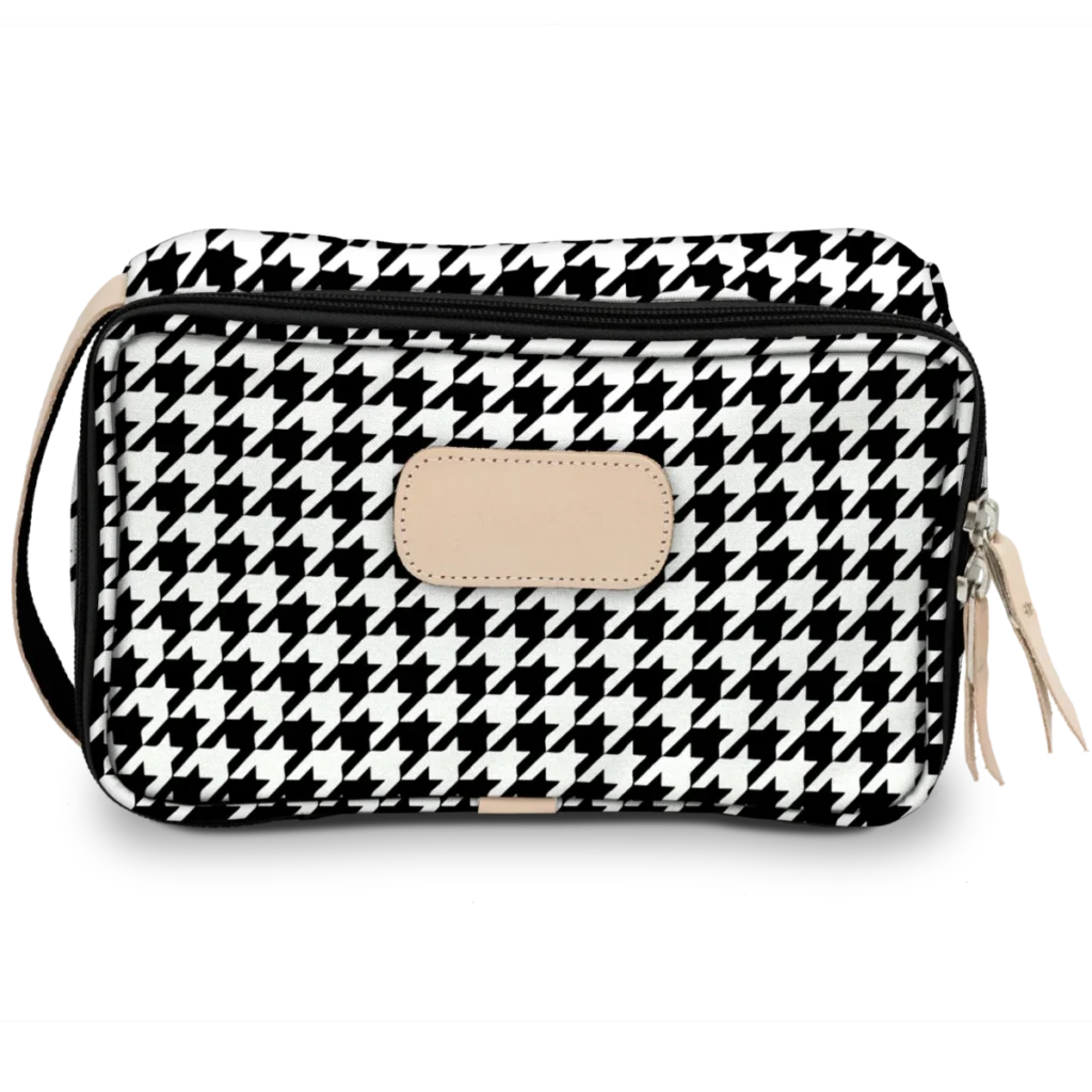 Jon Hart Small Travel Kit - Houndstooth
