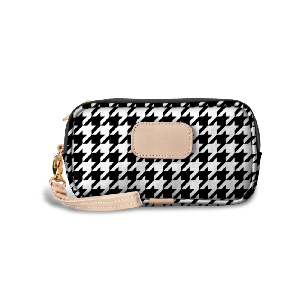 Jon Hart Wristlet - Houndstooth