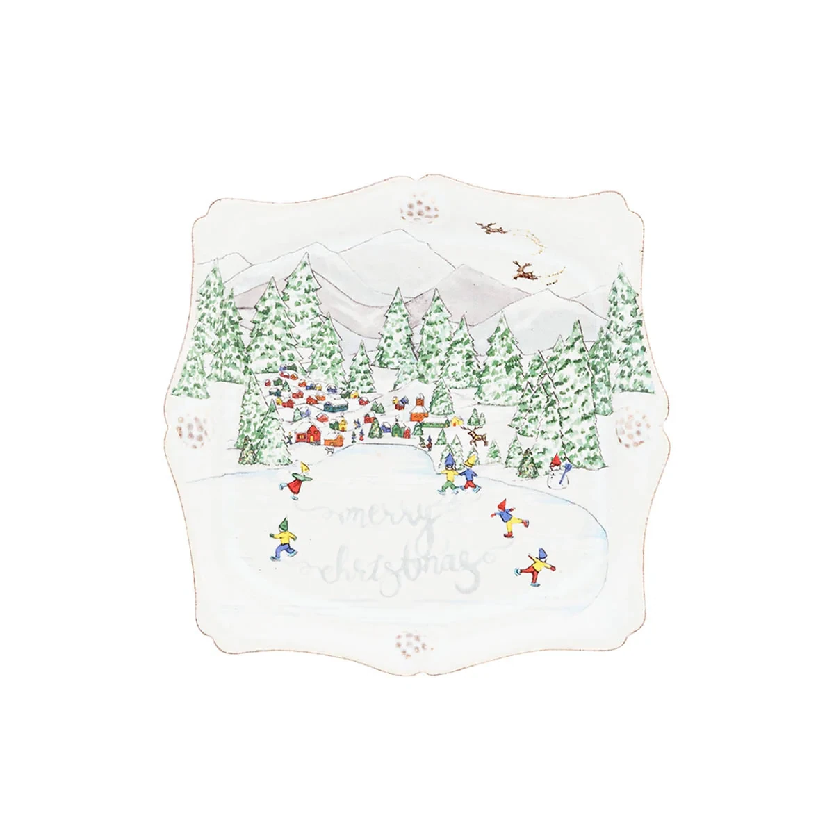 Juliska Berry & Thread North Pole 5.5" Trinket Tray