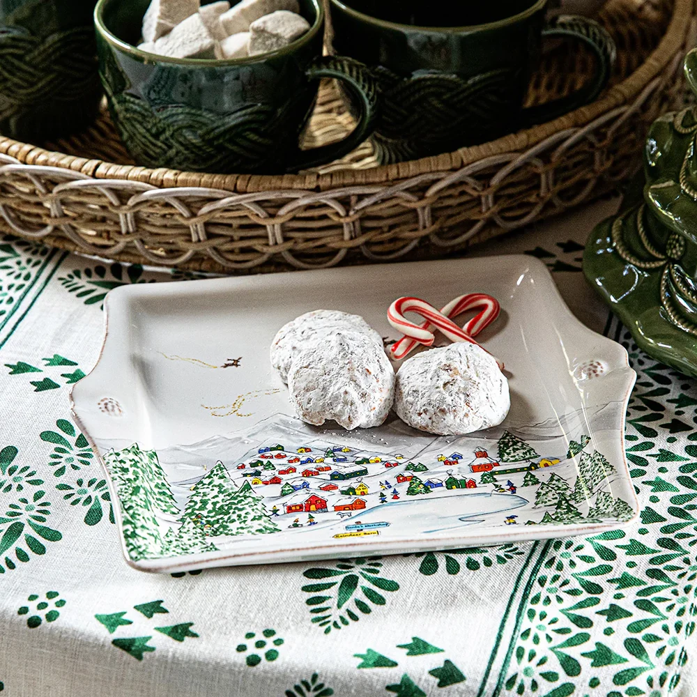 Juliska Berry & Thread North Pole 10" Cookie Tray