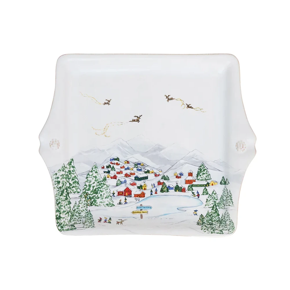 Juliska Berry & Thread North Pole 10" Cookie Tray