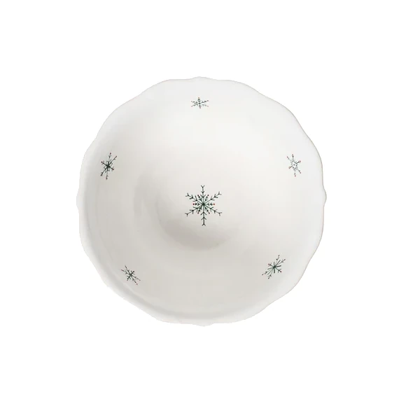 Juliska Country Estate Winter Frolic Cereal/Ice Cream Bowl - Evergreen