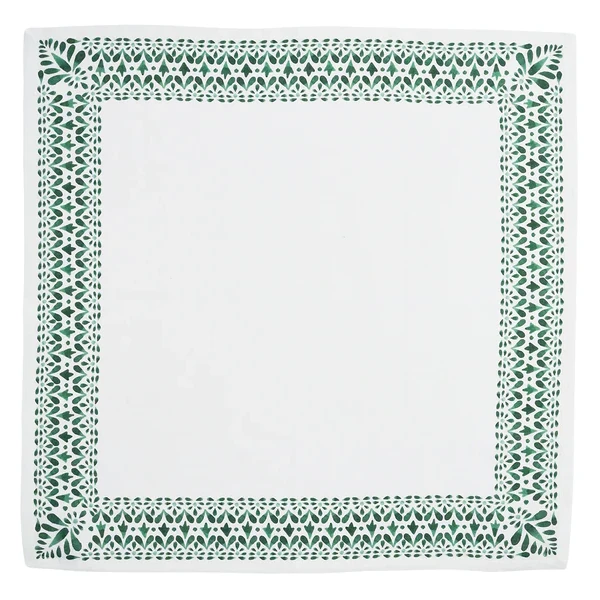 Juliska Iberian Border Napkin - Evergreen Juliska Iberian Border Napkin - Evergreen