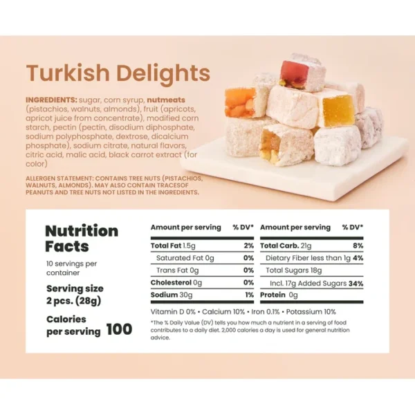 Liberty Orchards 10oz Turkish Delight