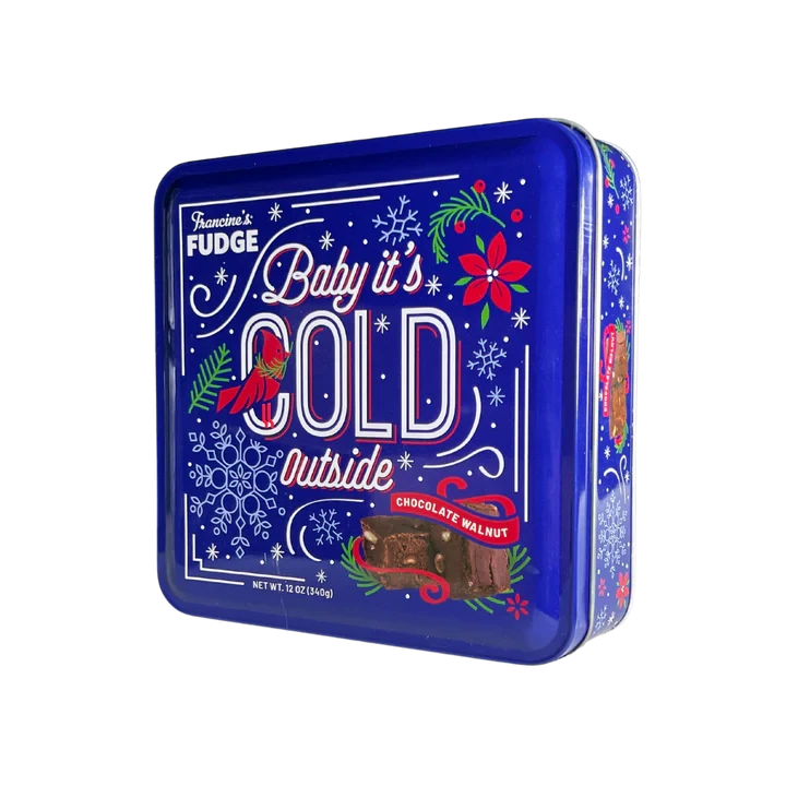 McJak Candy Francine's Chocolate Walnut Fudge Tins