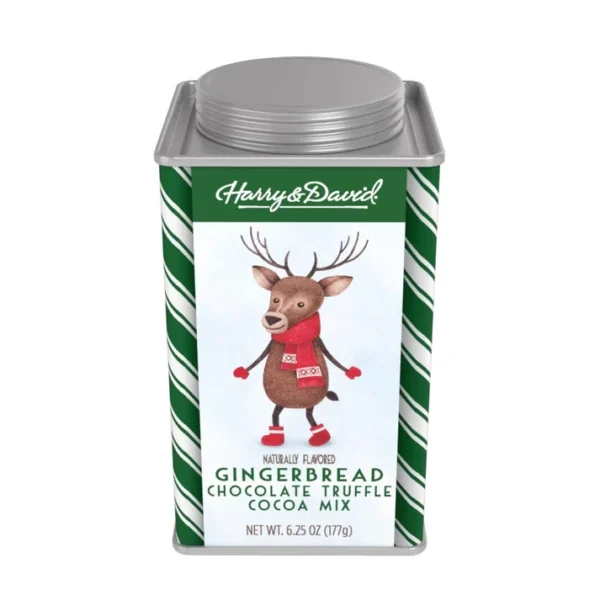 Harry & David Holiday Gingerbread Chocolate Truffle Cocoa Mix 6.25oz