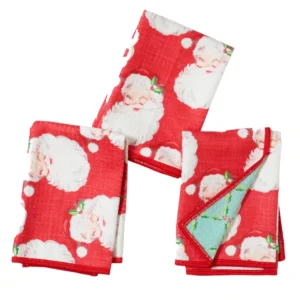 Once Again Home Santa Baby Reversible Mighty Mini Towel (Set of 3)