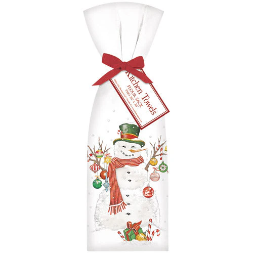 Ornament Snowman Towel Set