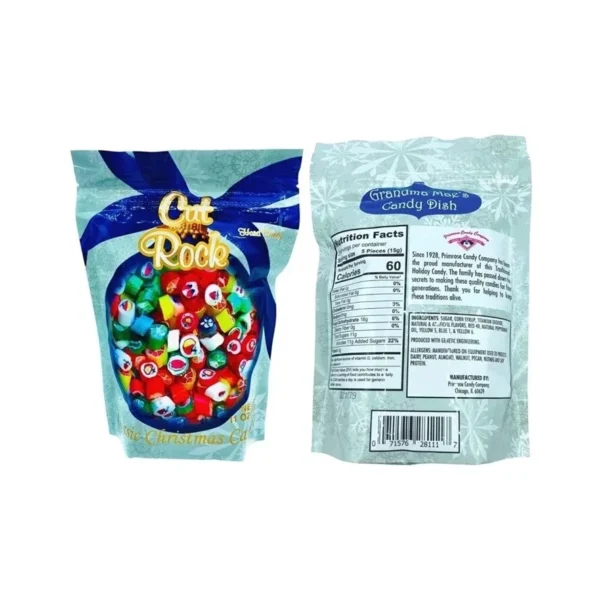 Primrose Cut Rock Christmas Candy 11oz bag