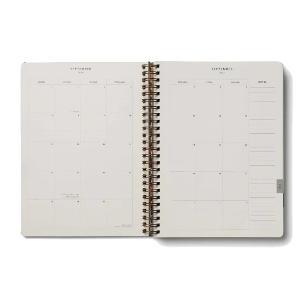 Rifle Paper Co. 2025-2026 17-Month Academic Softcover Spiral Planner - Gracie
