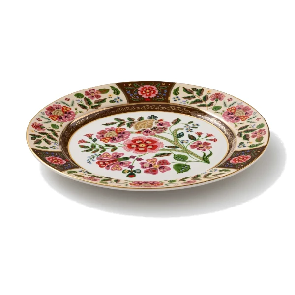 Rifle Paper Co. Gracie Porcelain Dinner Plate Set of 4