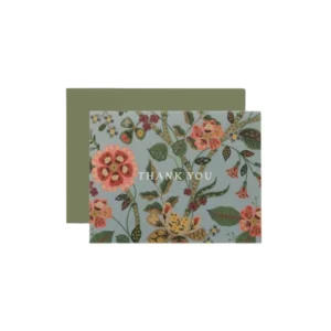 Rifle Paper Co Gracie Thank You Card - Boxed Set of 8