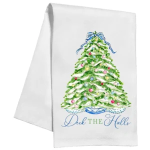 Rosanne Beck Deck the Halls Winter Wonderland Tree Kitchen Towel