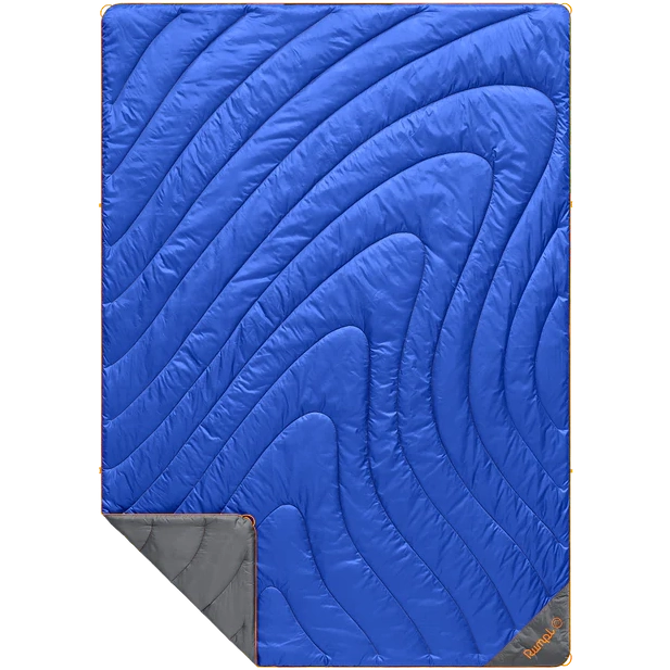Rumpl Original Puffy Blanket - Burning Blue