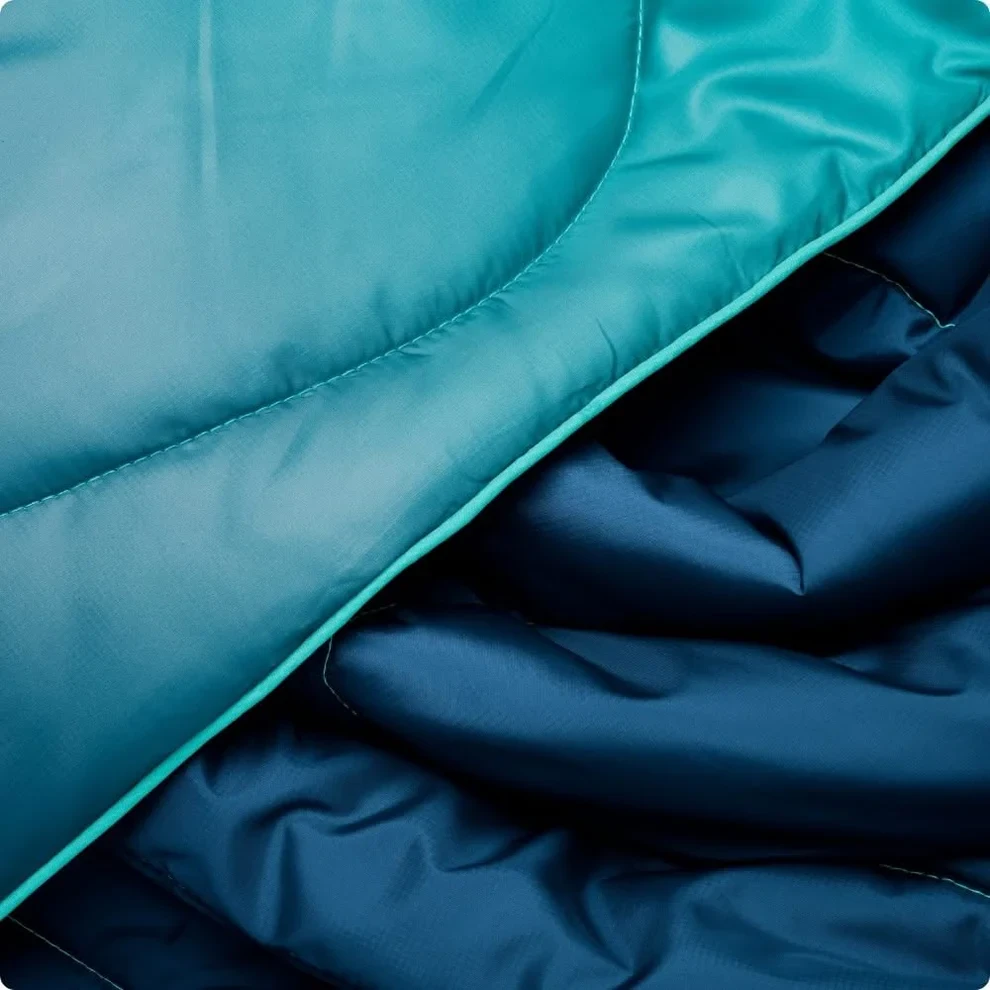 Rumpl Original Puffy Blanket - Ocean Fade