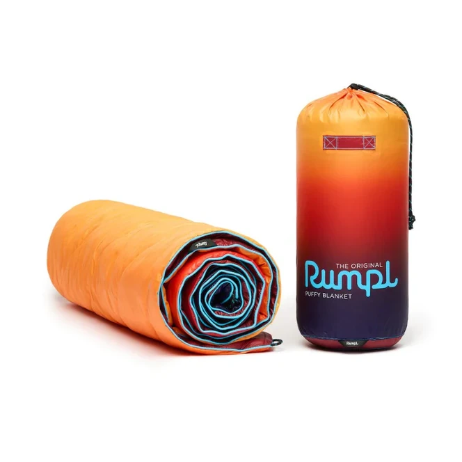 Rumpl Original Puffy Blanket - Pyro Fade