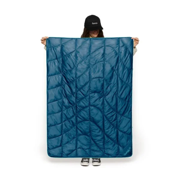 Rumpl Travel Puffy Blanket - Deepwater2