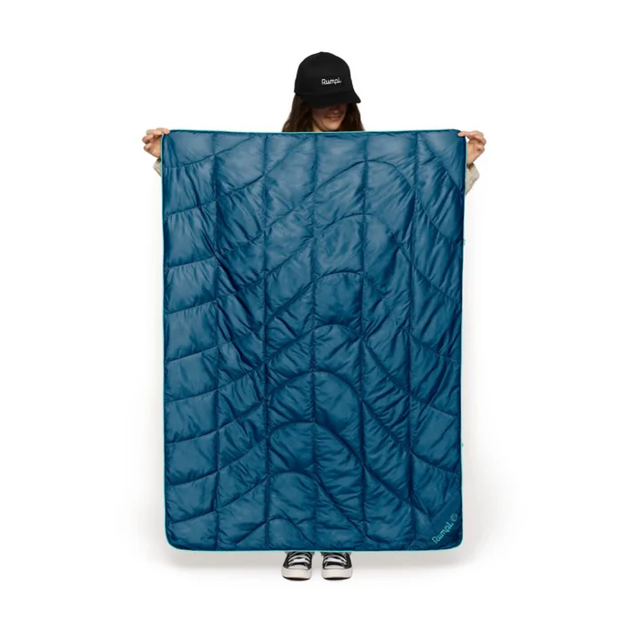 Rumpl Travel Puffy Blanket - Deepwater2