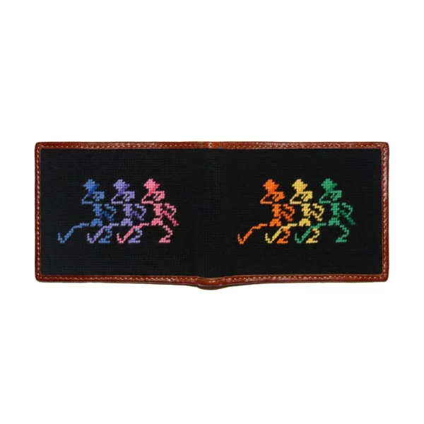 Smathers & Branson Grateful Dead Dancing Skeletons Wallet (Black)