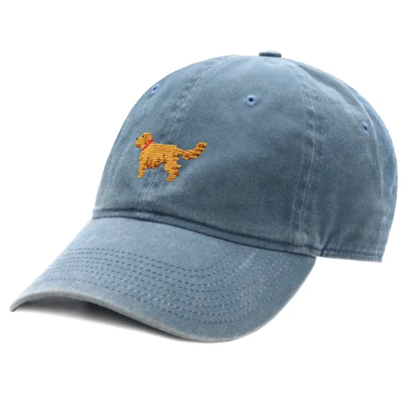Smathers & Branson Golden Retriever Hat - Steel Blue