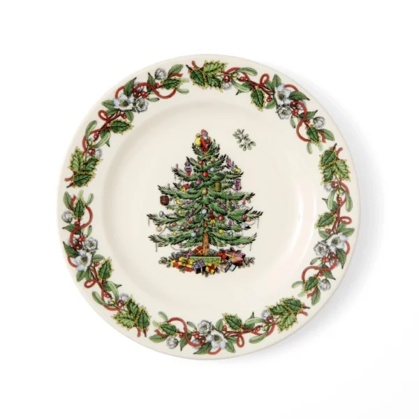 Spode Christmas Tree Wreath Salad Plate