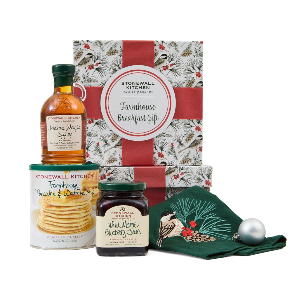 Stonewall Kitchen 2025 Holiday Farmhouse Breakfast Collection Gift Set
