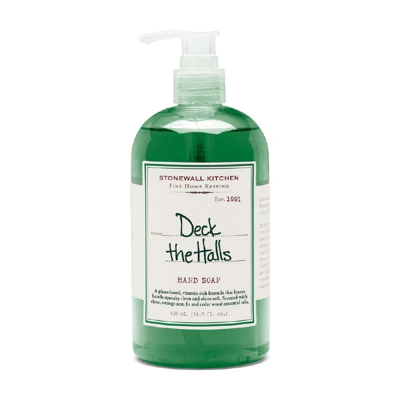 Stonewall Kitchen Deck The Halls Hand Soap, 16.9 oz.