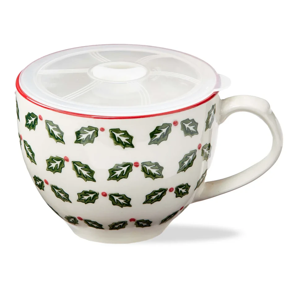 Tis The Season Soup Mug With Lid