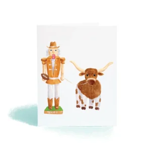 Taylor Paladino Austin Longhorn Nutcracker Card