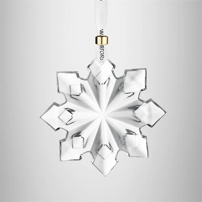Waterford Christmas Annual Snowcrystal Ornament 2025
