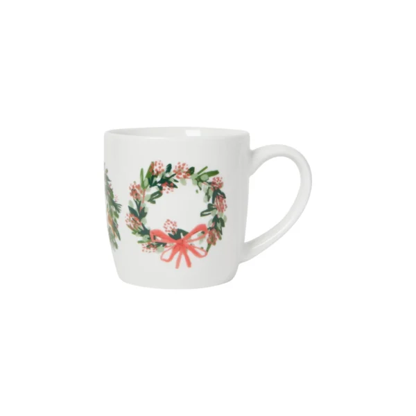 Wreaths Porcelain Mug