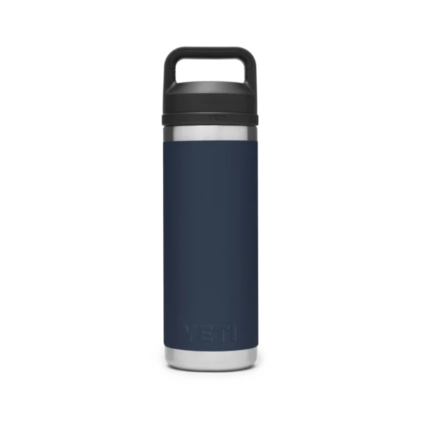 Yeti Rambler 18oz Water Bottle with Chug Cap - Navy2