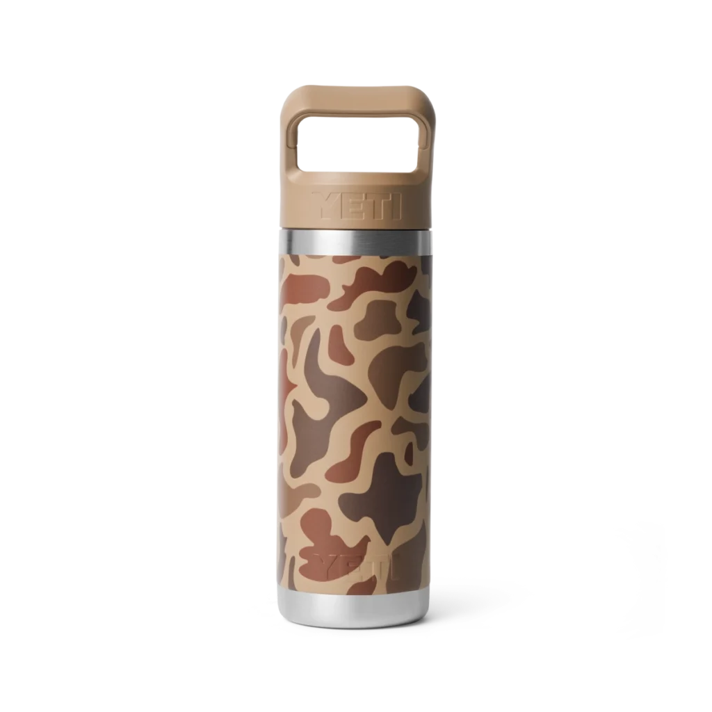 Yeti Rambler 18oz Water Bottle with Color Matched Straw Cap