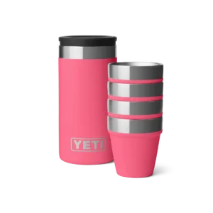 Yeti Shot Glasses with Carrying Case - Tropical Pink