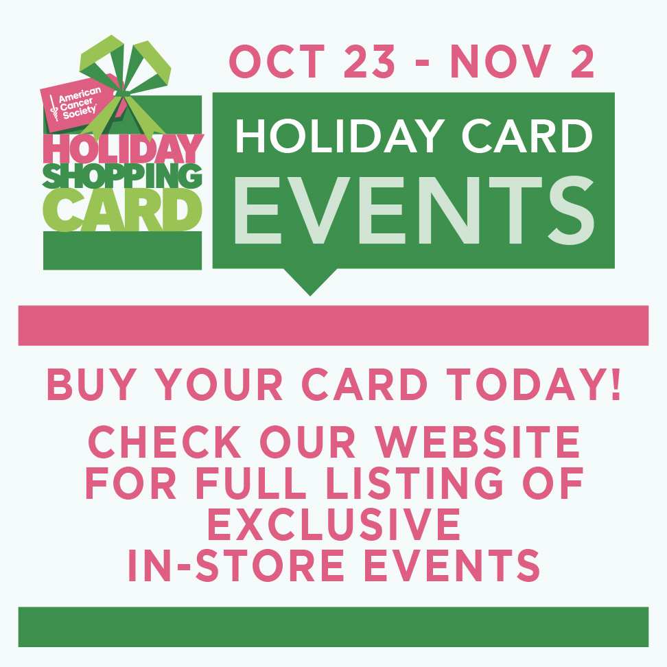 Holiday Shopping Card at Bering's