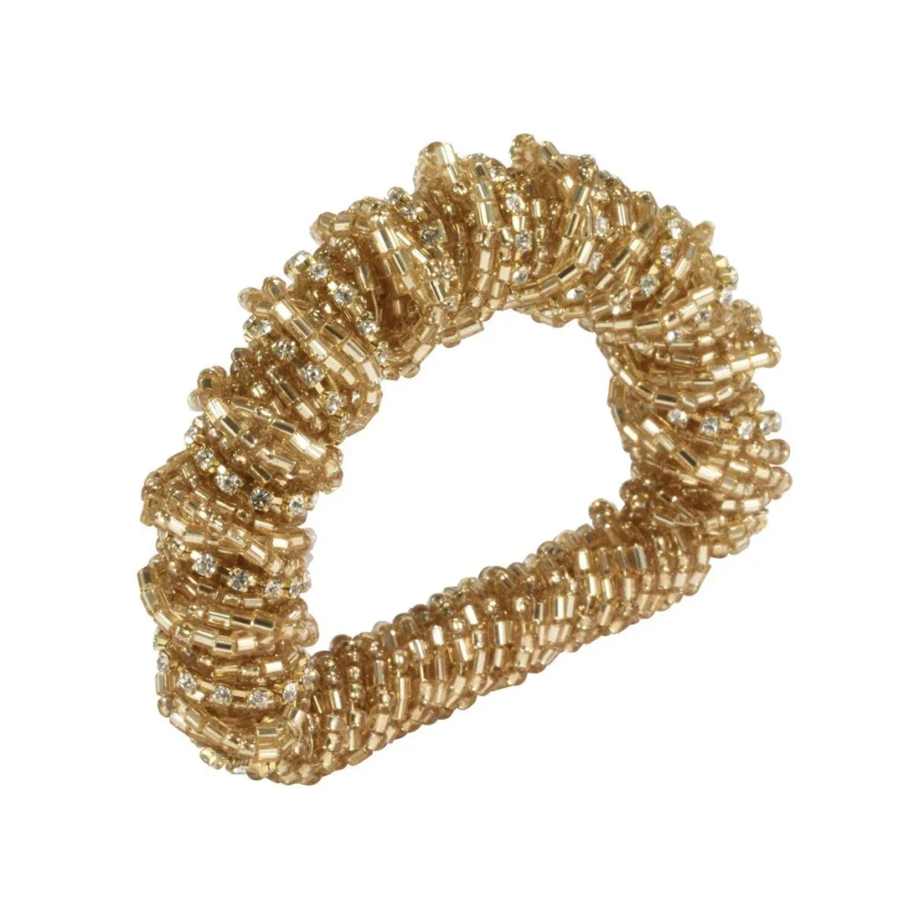 Bodrum Stellar Cuff Napkin Ring - Gold