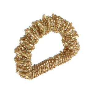 Bodrum Stellar Cuff Napkin Ring - Gold