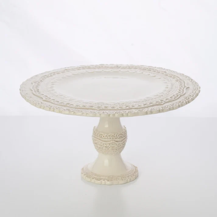 Arte Italica Finezza Cream Cake Stand - Small