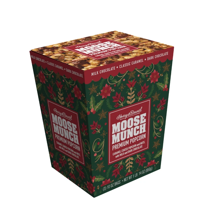 Harry and David Holiday Moose Munch Popcorn