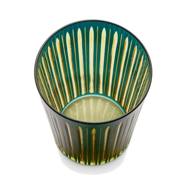 L'Objet Prism Highball Glass - Green