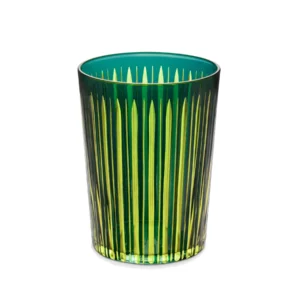 L'Objet Prism Highball Glass - Green