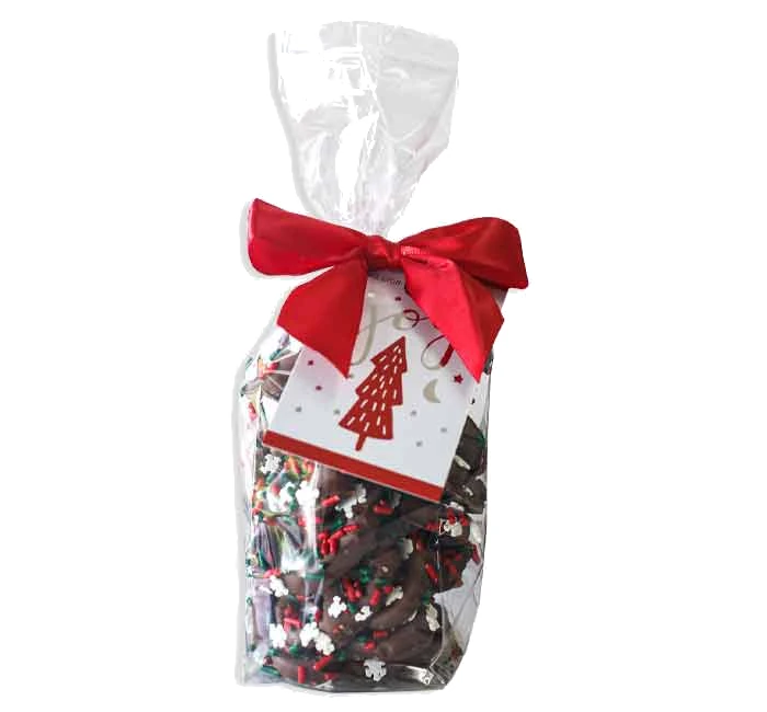 Maggie Lyon Milk Chocolate Christmas Mini Pretzels