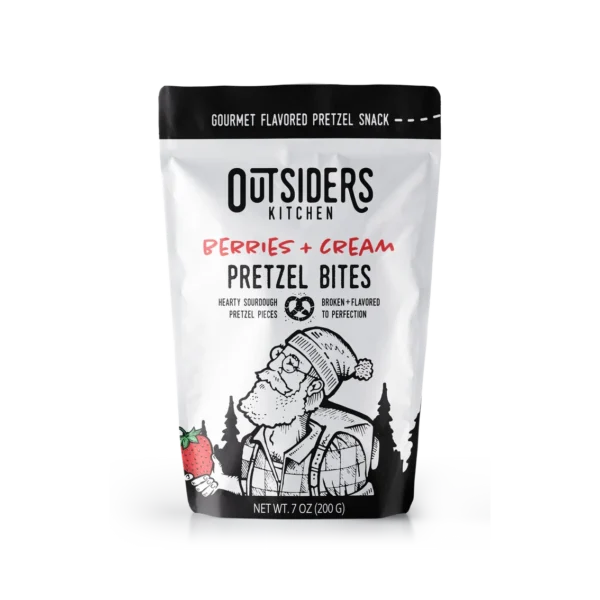 Outsiders Kitchen Berries + Cream Pretzel Bites