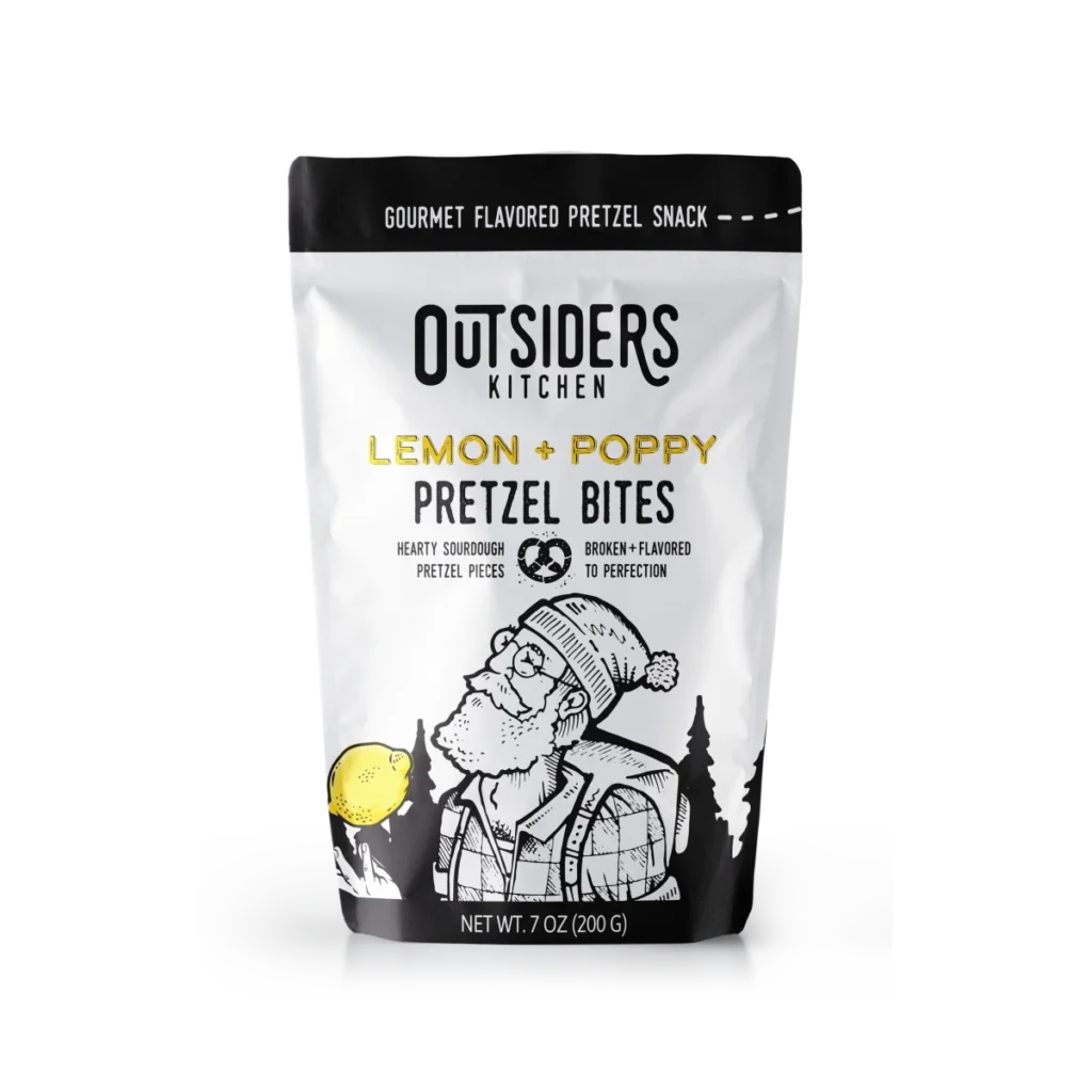 Outsiders Kitchen Lemon + Poppy Pretzel Bites